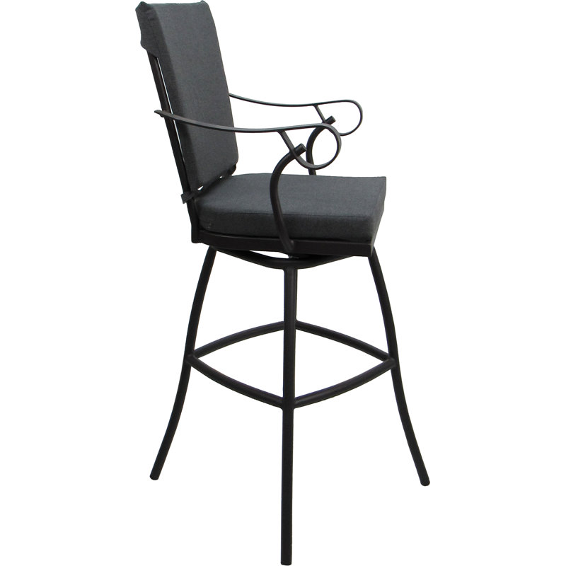 Gris anthracite - brun foncé - assise de 34 po, Brun, Gris