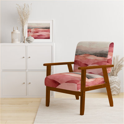 Chaise rembourrée Abstract Landscape
