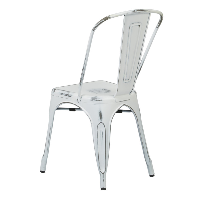 Chaise d'appoint Jonina, Blanc antique