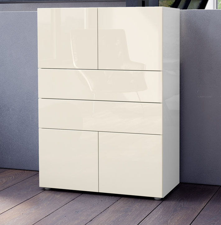 Mccutchen 76cm Sideboard, Cream