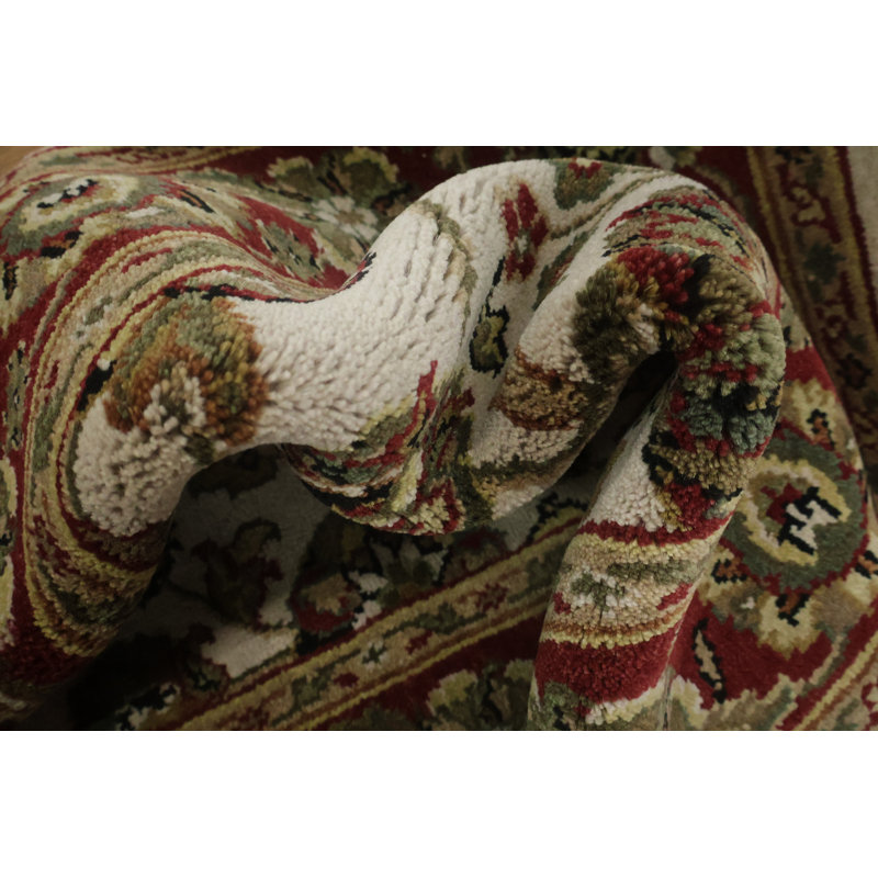 Tapis de couloir oriental luxueux long traditionnel Agra 3 x 10