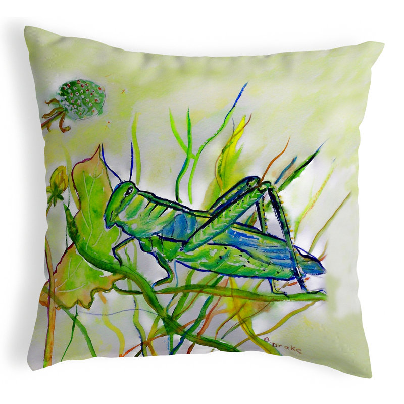 Outdoor Reversible Throw Pillow