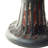36"H Poppies Tiffany-Style Stained Glass Table Lamp