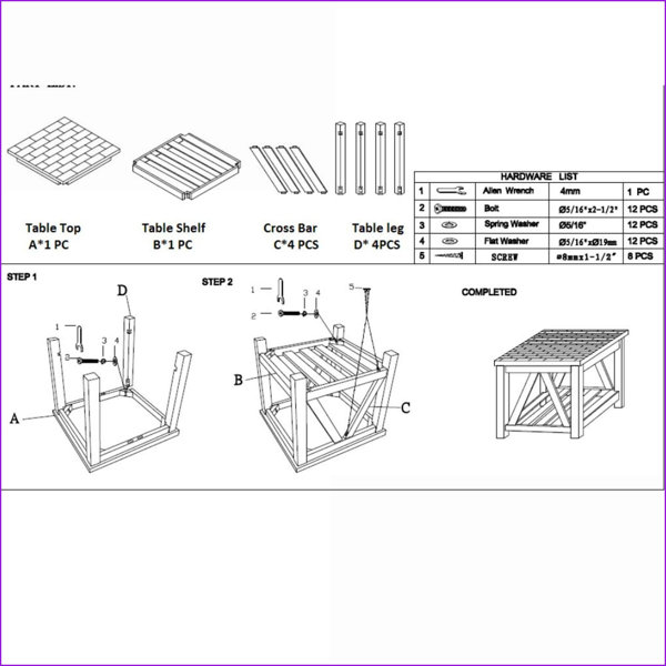 Dimensions du produit