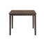 Table avec ensemble de tables de salle à manger, chaises carrées en bois Mid Century