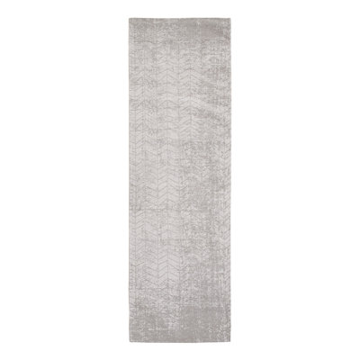 Mad Men Jacob's Ladder White Plains Recycled P.E.T Area Rug