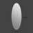 Mid-Century Modern Chic Oval Wall Mirrors