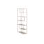 Lakitha 188 cm H x 85 cm W Steel Geometric Bookcase