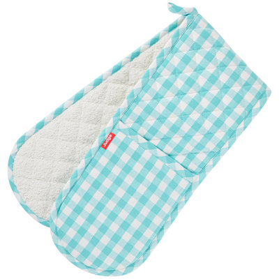 Judge Textiles, Double Oven Mitt, Check