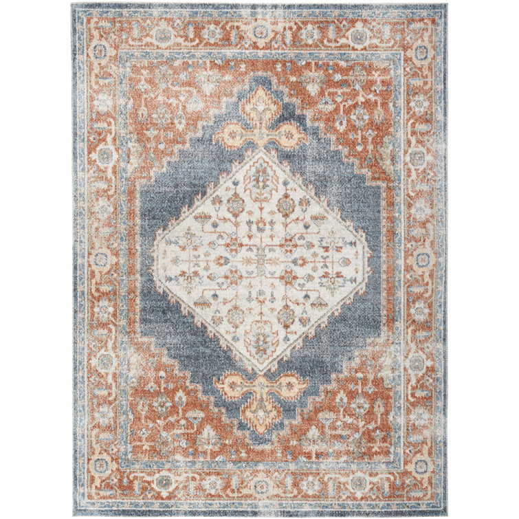 Makalyn Washable Oriental Rug