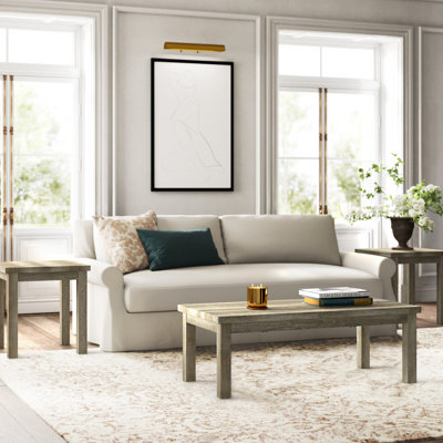 Abinaash 3 Piece Coffee Table Set