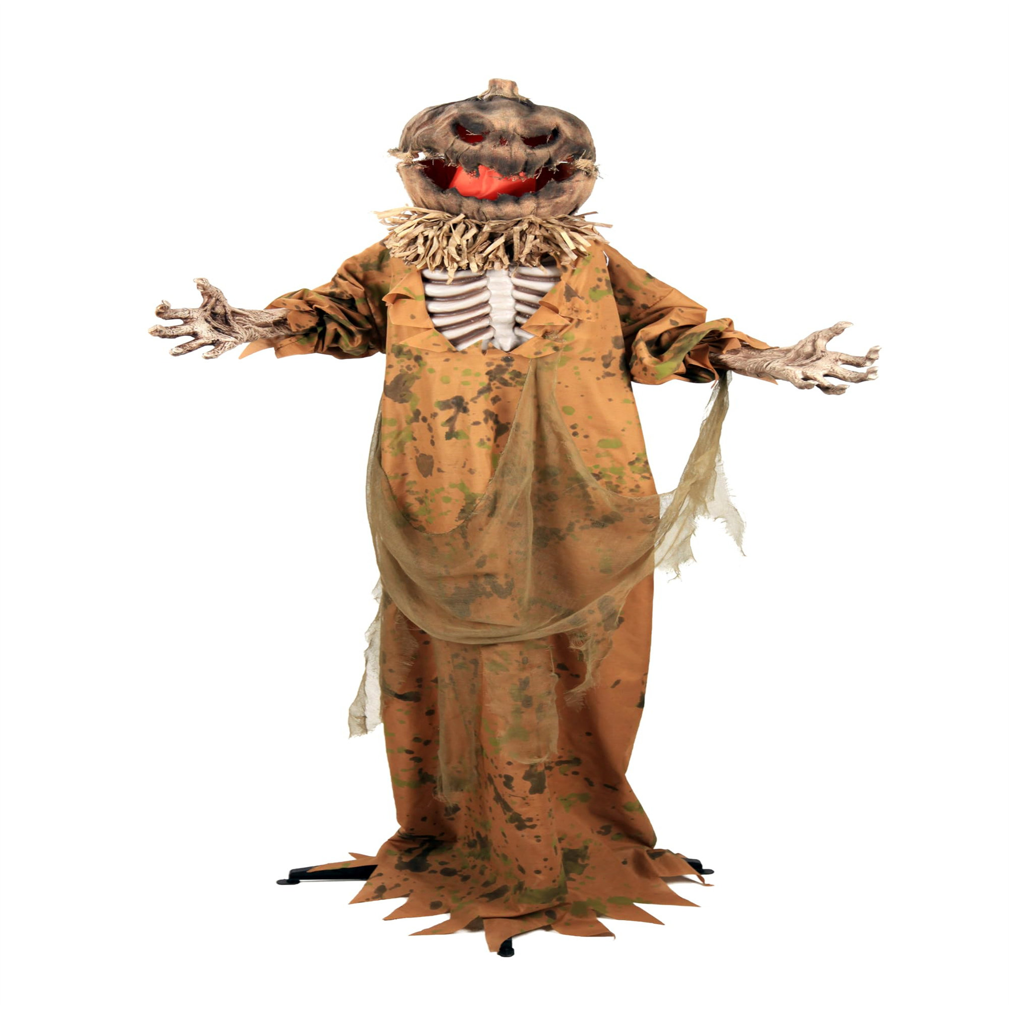 The Holiday Aisle® Holidayana Halloween Animatronics Pumpkin Figure ...