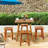 Catinna Patio 5 Piece Dining Set