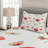 Poppy Farmhouse / Country Polyester Floral Coverlet