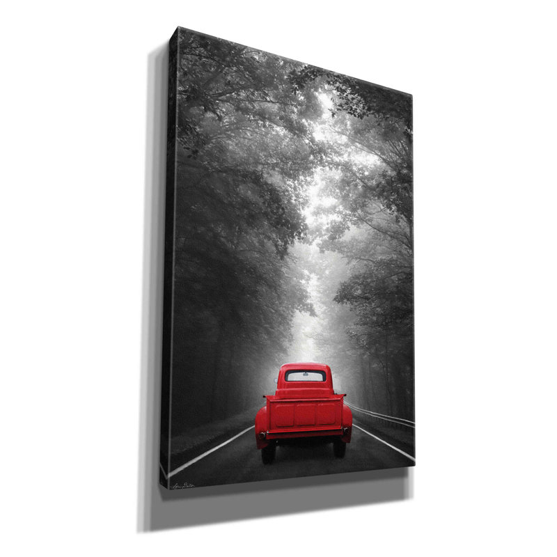 «Just Drive On Canvas» par Lori Deiter, H 18 po x l 12 po x P 0,75 po