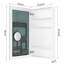 Armoire à pharmacie de salle de bain avec miroir biseauté 20 po x 36 po - Porte à gauche, espace de rangement abondant, bois d'ingénierie, miroir transparent, charnières l 20 po x H 36 po avec rebord spacieux et silencieux