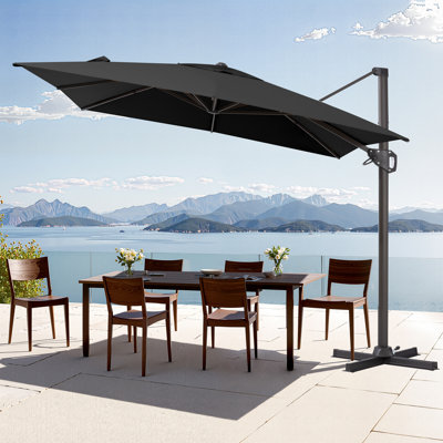127'' X 105'' Rectangular Cantilever Umbrella, Weighted Base Does Not Include