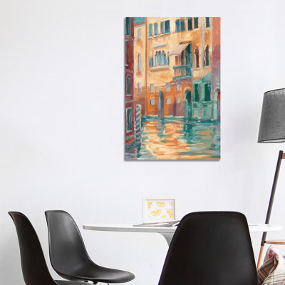 Sunset on the canal II par Ethan Harper, reproduction d’art