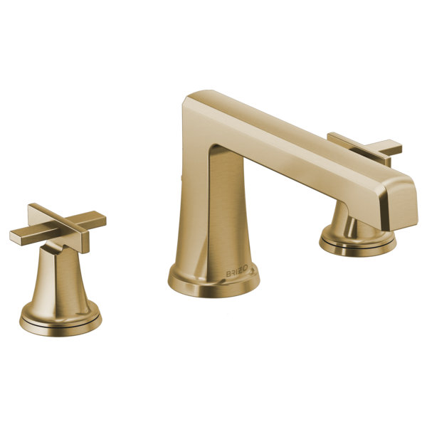 Levoir® Two-Handle Wall Mount Lavatory Faucet - Less Handles