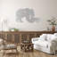 Famille d'ours en métal - décoration de la faune et de la nature - silhouette d'ours de forêt - décoration murale rustique chalet - sculpture en métal industrielle moderne - décoration intérieure intérieure - grande œuvre d'art-86792825-86792826