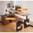 Solid Wood Electric Height Adjustable Standing Desk-1320415876