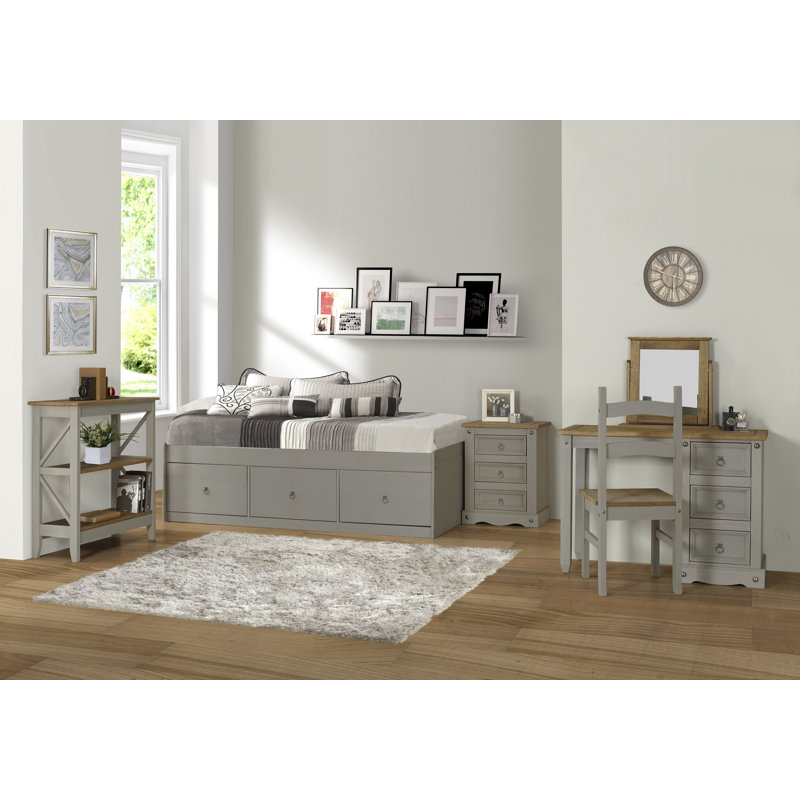 Apache single bed size Cabin Bed, with 3 Large Storage Drawers, Single (3')