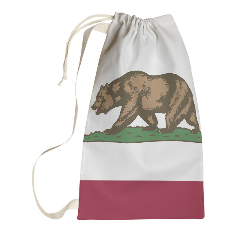 Sac à lessive US State flag, Petit (H 64 po x l 20 po x 1,5 po), Californie