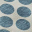 Tapis bleu sarcelle lavable à la machine Premium Prisco-2119635717