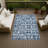 Machine Washable Indoor/Outdoor Chantille ACN2769 Geometric Rug-2003613-2003601