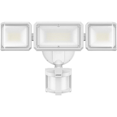 42-Watt LED Outdoor Security Flood Light With Motion Sensor