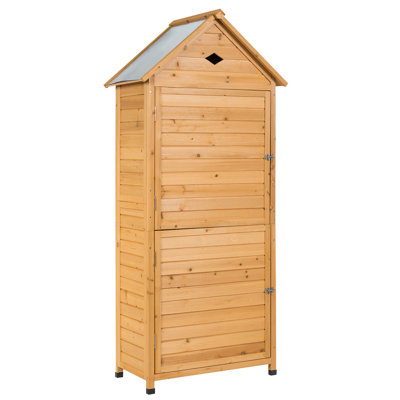 Solid Wood Single Storage Cabinet ( 177cm H x 80cm W x 45cm D)