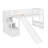 Space-Saving Stairway Loft Bed-128933219