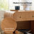 Melisa Casperson Modern 28"W 1-Drawer Fluted End Table Simple Assemblly with Charging Station and Solid Wood Legs-388257591