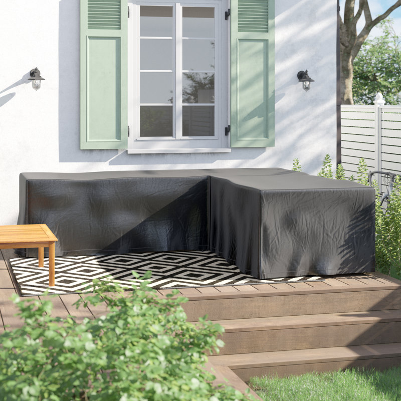 Jayant Outdoor Corner Sofa Cover, 70cm H x 270cm W x 270cm D