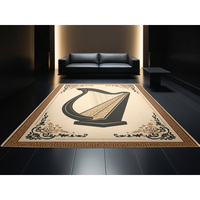 Tapis oriental moelleux doux et moelleux de style oriental Pitkin