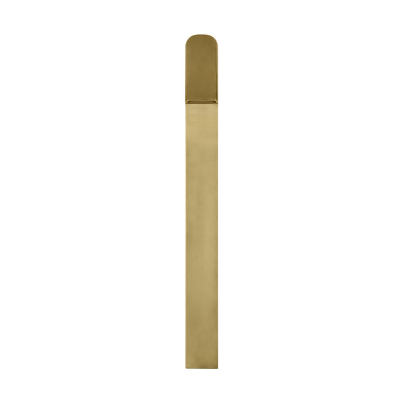 Froler LED Outdoor Sconce, Hand-Rubbed Antique Brass, 24" H x 2.4" W x 2.6" D, Hand-Rubbed Antique Brass