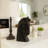 Wood Decorative Objects for Kitchen Decor and Home Decor – Trojan Horse Head Sculpture and Figurine for Decorations for Living Room – Rustic Table Statues and Accent Piece for Shelf, Console, or Mantel Styling – 16", Black