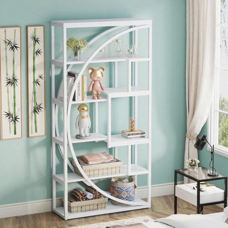 Bibliothèque en métal à 7 niveaux