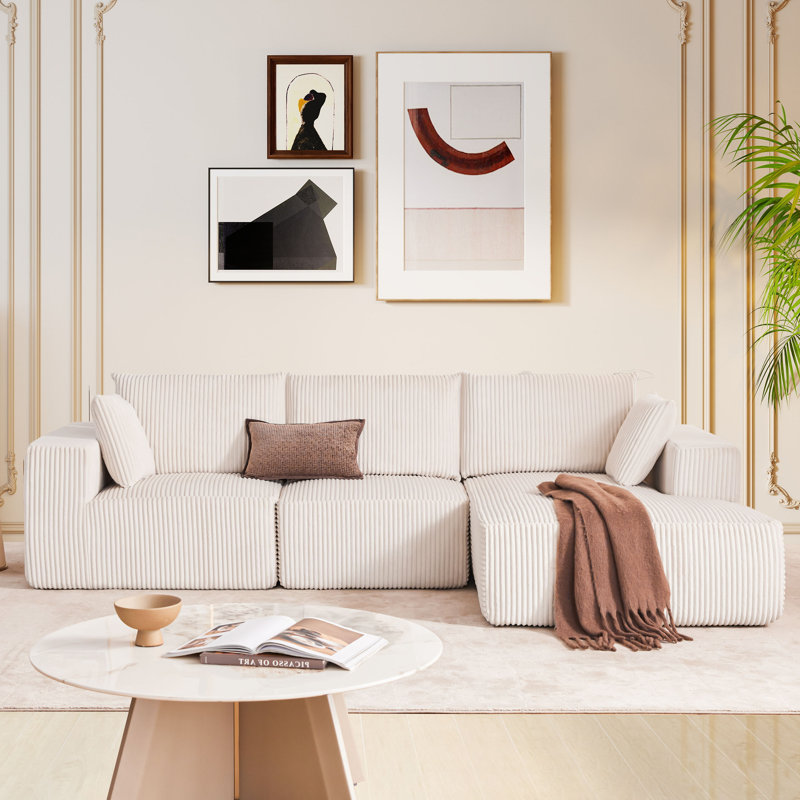 Canapé modulaire Boneless, Beige