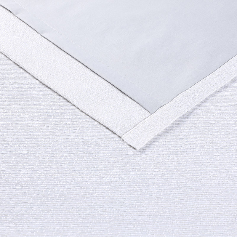 Goliath Curtain Single Panel, White, 52" W x 63" L