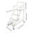 4 Step Rolling Stairs With Wheels