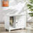 Kearns Wood Litter Box Enclosure with Scoop