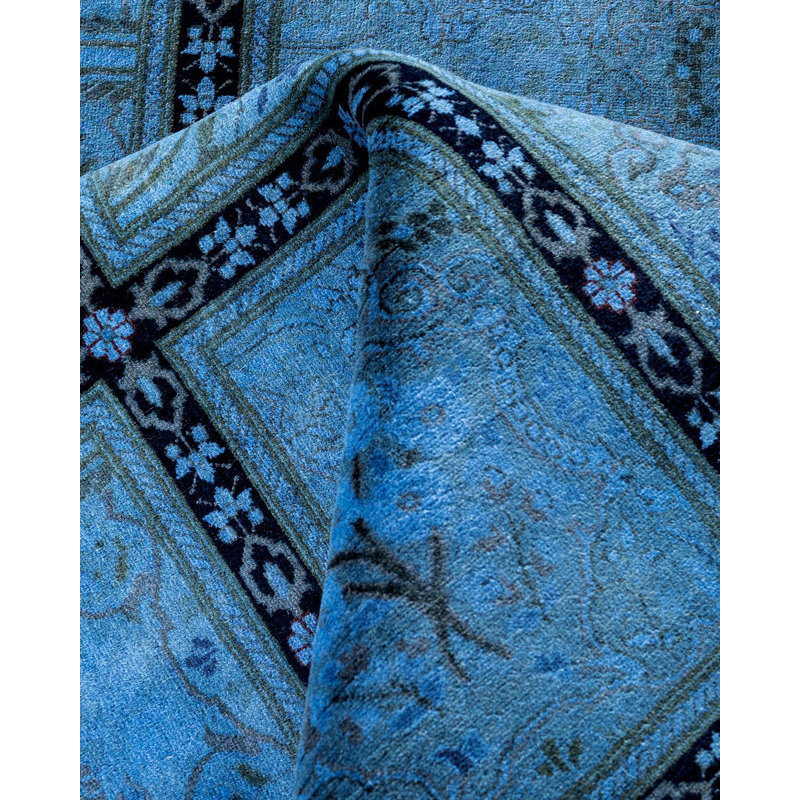 Cronius One-of-a-Kind 7' 1" X 7' 1" Hand Knotted Area Rug