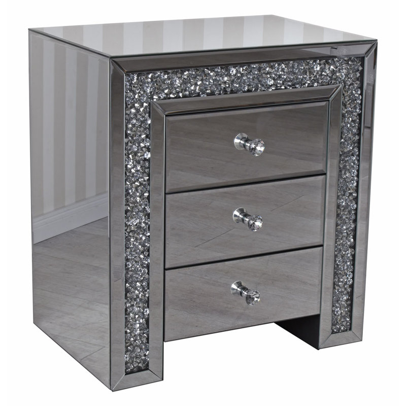 Stefon 55cm W Bedside Table
