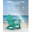 Adirondack Rocking Chairs with Retractable Ottoman-1179754722