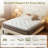 12'' Medium Plush Hybrid Mattress With Leaf Pattern Top – Gel Memory Foam & Pocket Coils-1689114015
