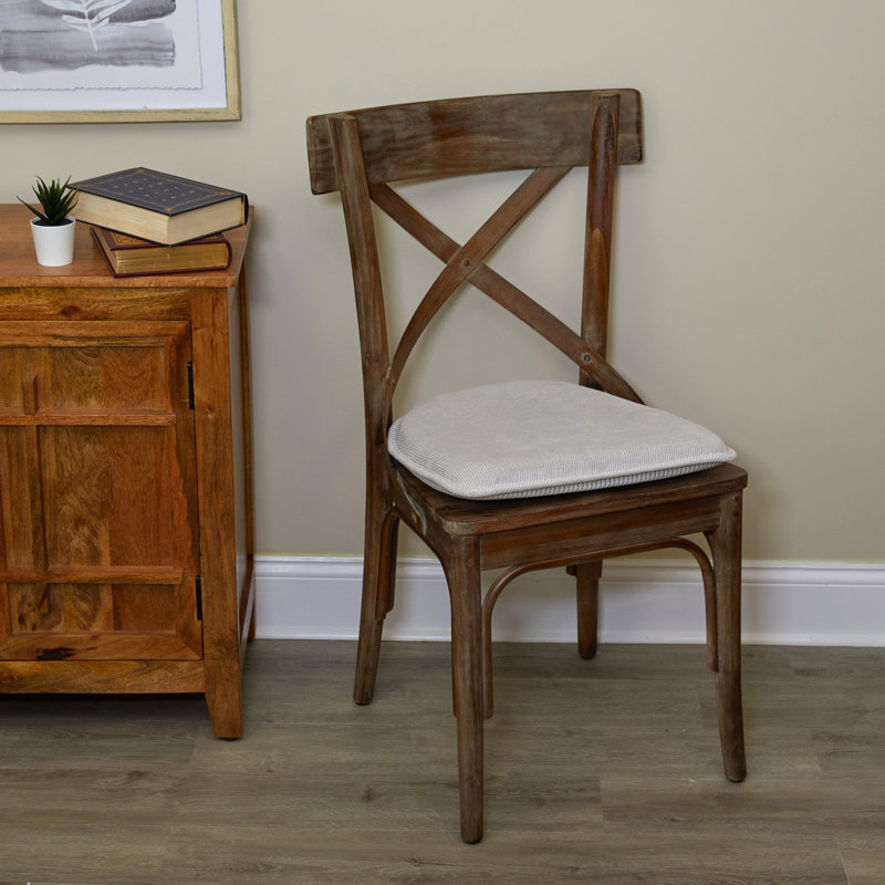 Dining Chair Seat Cushion (Set of 4), Vanilla