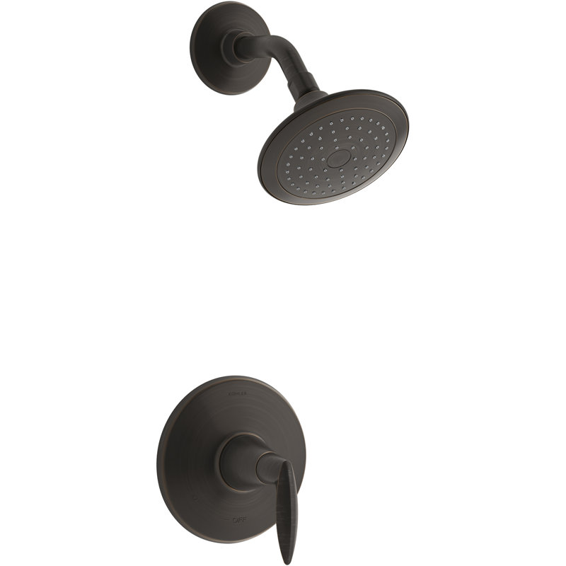 Robinet de douche Alteo, Bronze frotté à l'huile