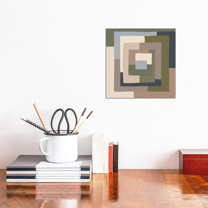 Abstract Neutrals I by Alisa Galitsyna - Wrapped Canvas Gallery-Wrapped Canvas Giclée, 30.48 cm H x 30.48 cm W