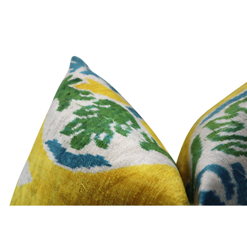Velvet Lumbar Pillow Cover & Insert